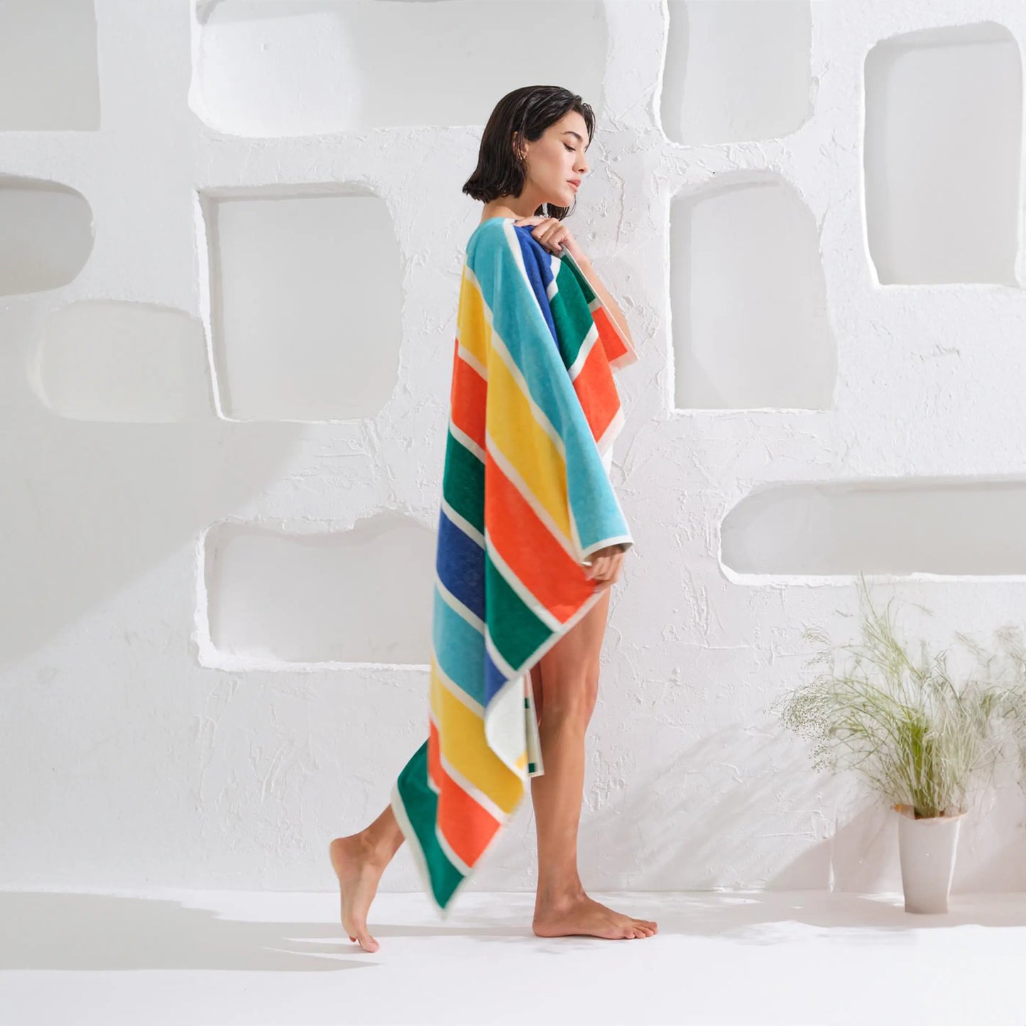 Serviette de plage 75×150 cm Leto AquaSOFT® Riviera