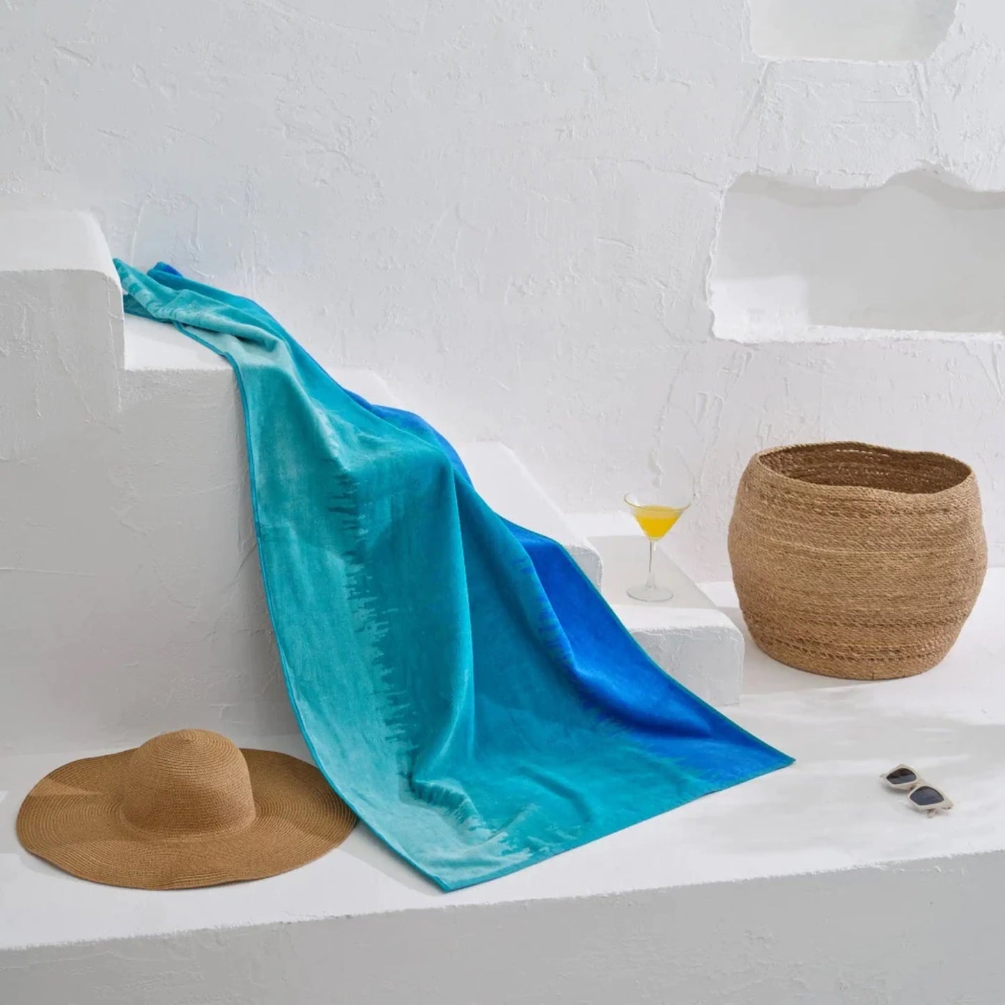 Serviette de plage 75×150 cm Okeanos AquaSOFT® Riviera