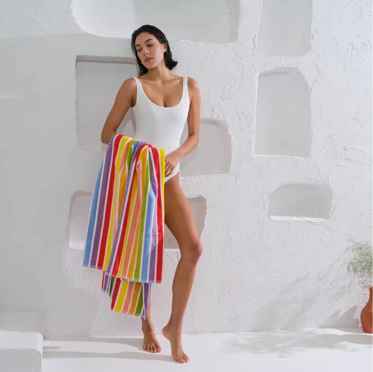 Serviette de plage 90×160 cm Perios AquaSOFT® Riviera