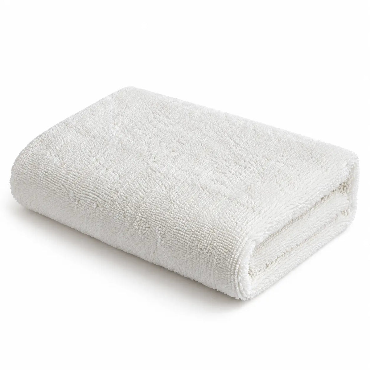 Serviette DURABLE en coton retors – Blanc, 600 g/m²