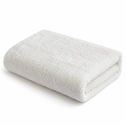 Serviette DURABLE en coton retors – Blanc, 600 g/m²