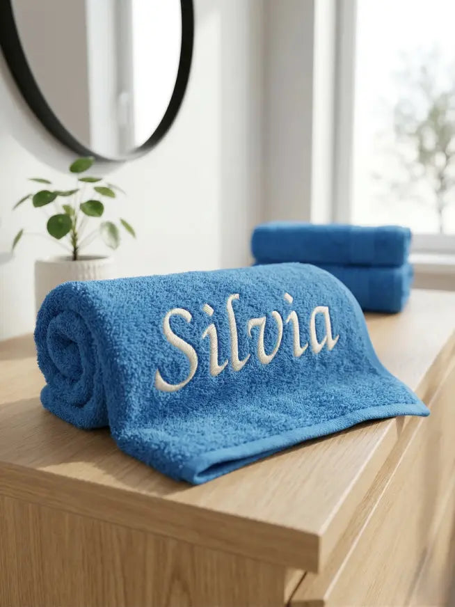 Personalisierte Handtücher mit Namen