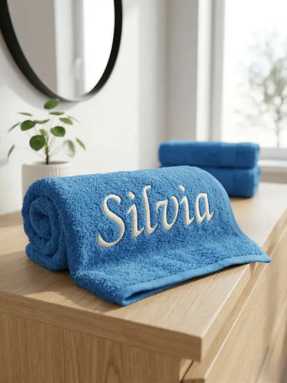 Personalisierte Handtücher mit Namen