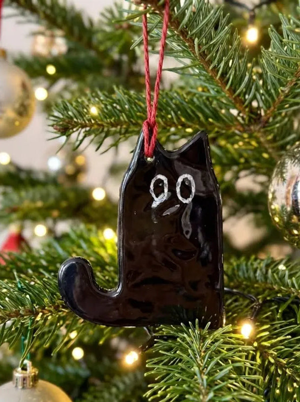 Pendentifs en céramique artisanale