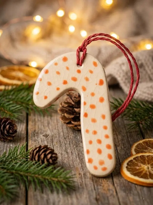 Pendentifs en céramique artisanale