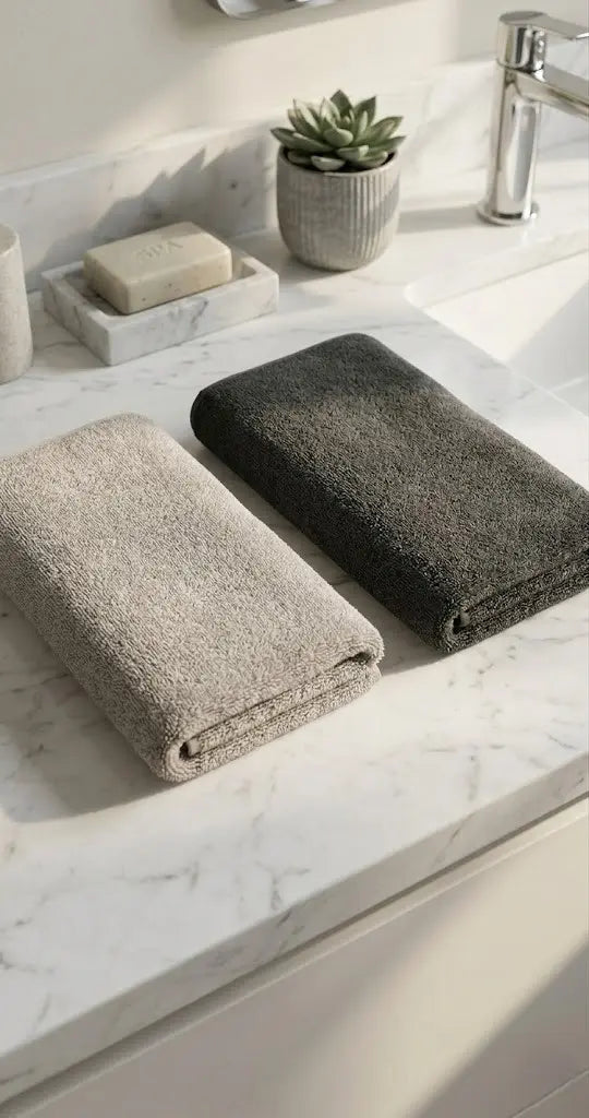 Hellgrau und Dunkelgrau im Vergleich