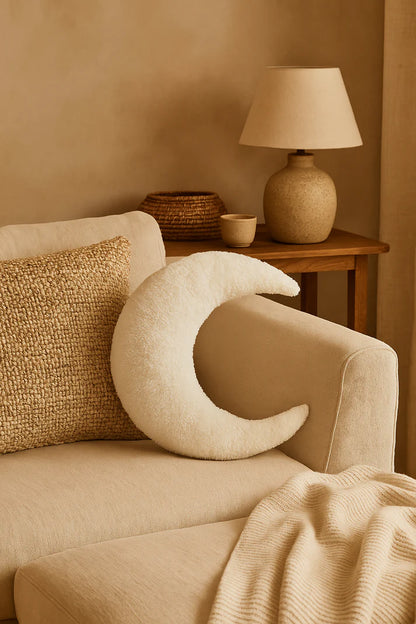 Coussin Welsoft en forme de lune